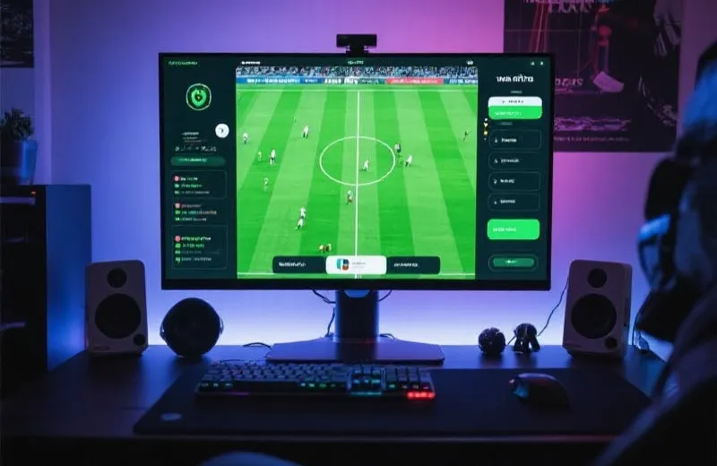 桌面端高清比赛直播场景